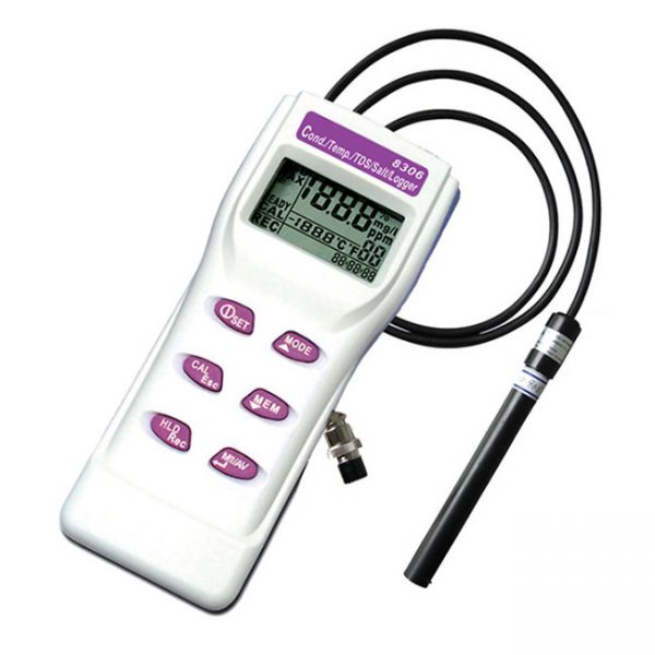 ec tds salt کنداکتیویمتر پرتابل 8306 کمپانی az instruments