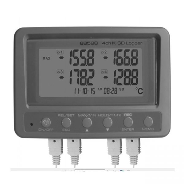 دیتالاگر دما چهارگانه AZ Instruments مدل 88598